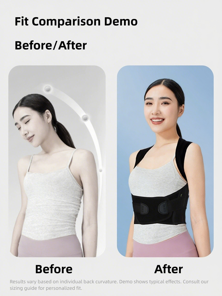 New Product, the Best New L Deer Posture Correction Belt, Prevents Breathable Straight Back for Adults and Men's Backs