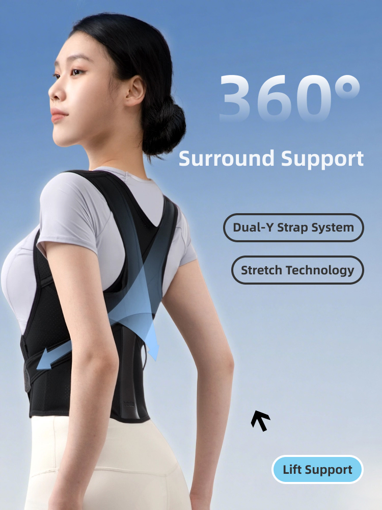 New Product, the Best New L Deer Posture Correction Belt, Prevents Breathable Straight Back for Adults and Men's Backs