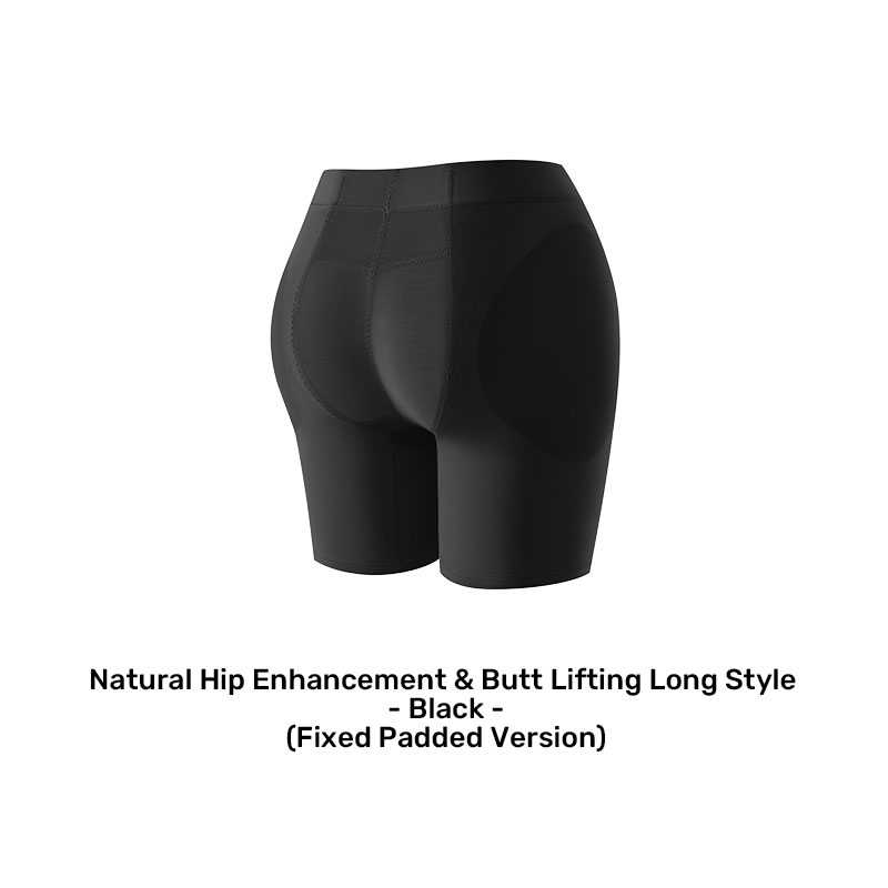 [Long - with Crotch Pad]Black