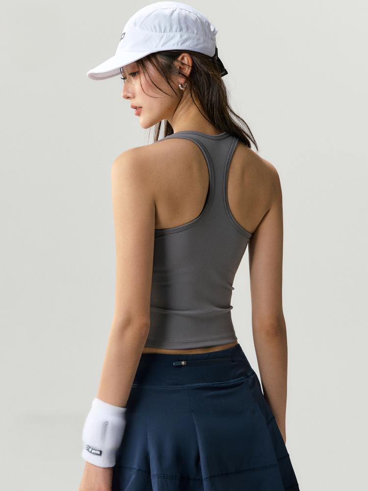 Sports Vest for Women, Good-Looking Yoga Clothes, Breathable, Quick-Drying, Running Fitness Short Skirt, Badminton Tennis Skirt Suit