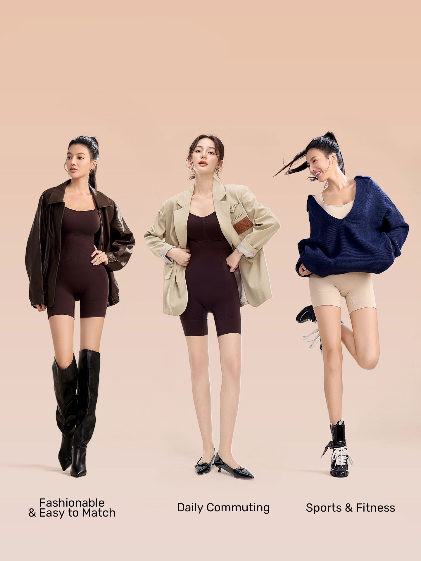 2025 New Curve-Enhancing Black Long-Sleeve Shapewear for Women, Warm and Figure-Flattering