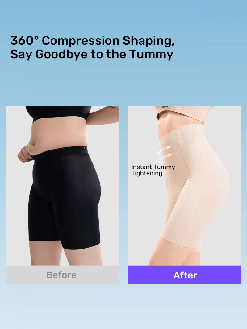 Curvaceous Tummy Control and ButtLifting Pants, Strong Tummy Control, Postpartum High-Waisted Shapewear, Waist-Slimming and ButtLifting Underwear for Women