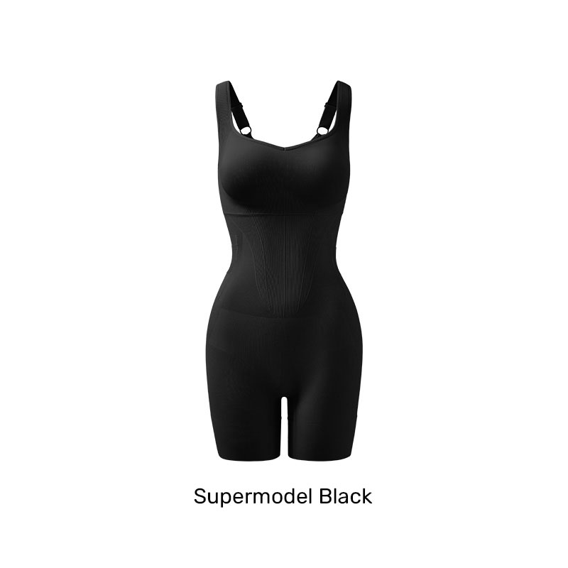 [Black and Clever Corner Waist]Supermodel Black