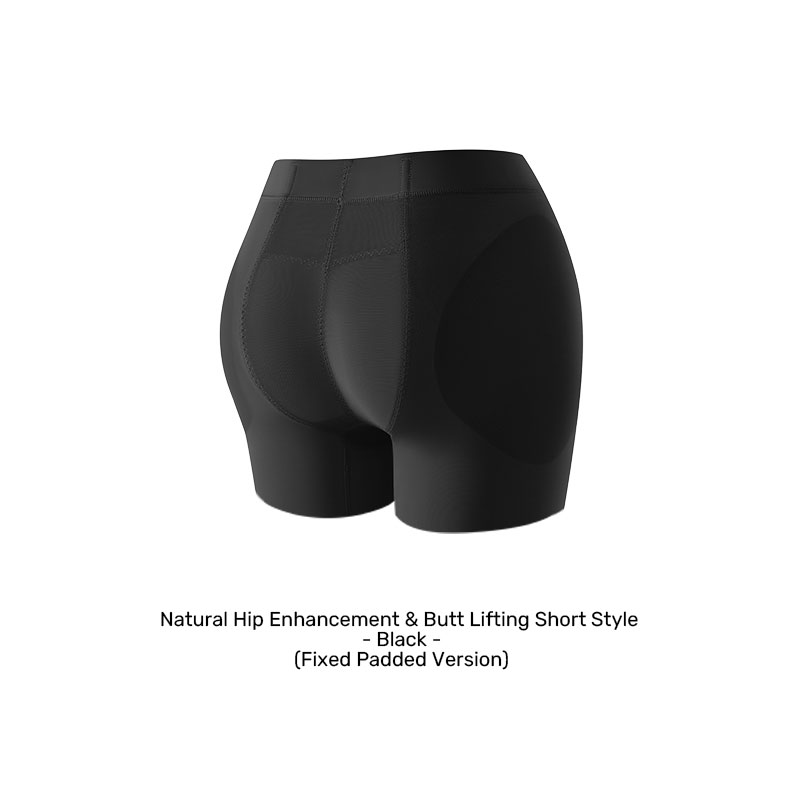[Natural Enhancement of Hips and Buttocks in One]Black