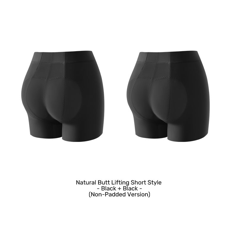 [Natural Butt Lift]Black+Black