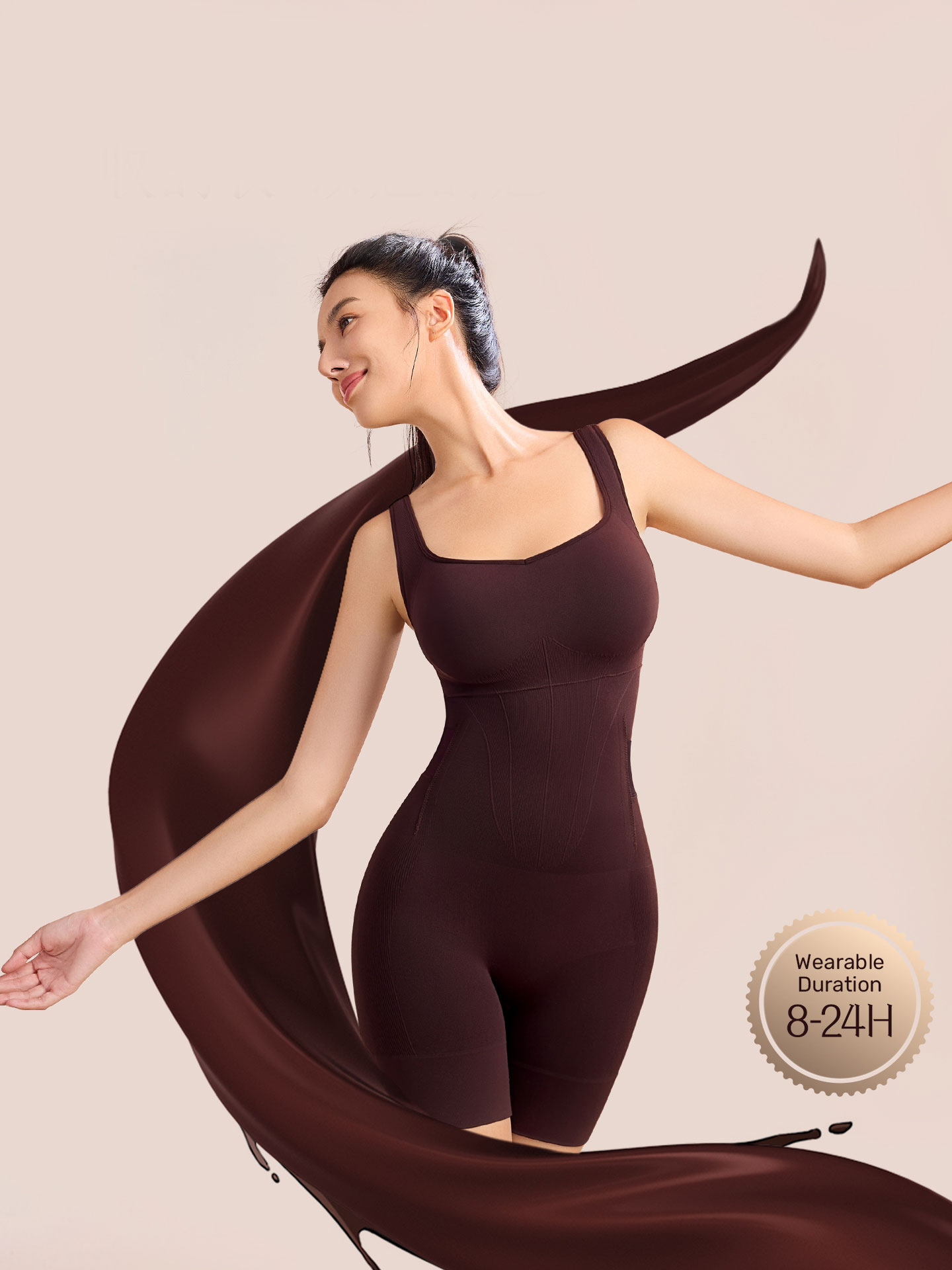 2025 New Curve-Enhancing Black Shapewear Bodysuit for Women, Tummy Control, Body Shaping, and Figure Enhancement