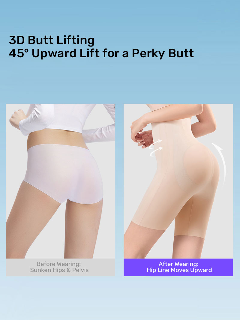 Curvaceous Tummy Control and ButtLifting Pants, Strong Tummy Control, Postpartum High-Waisted Shapewear, Waist-Slimming and ButtLifting Underwear for Women