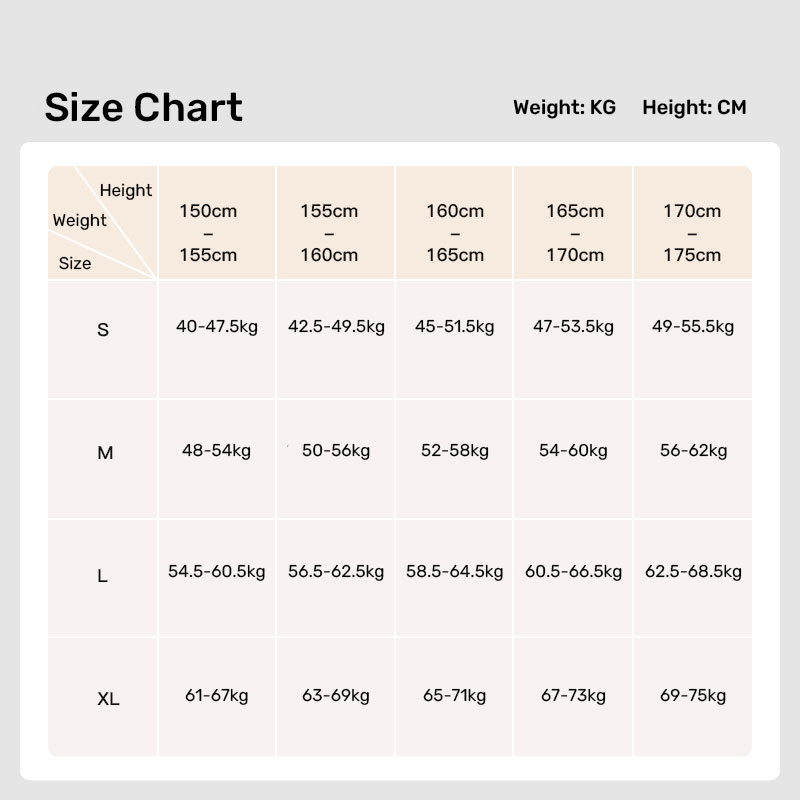 [Size Chart]Contact Customer Service for More Accurate Size Recommendations
