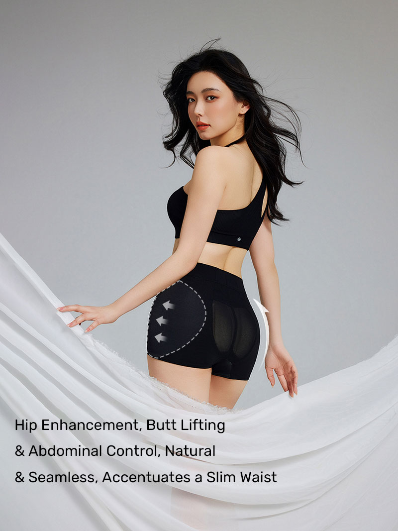 Curvy Hip-Enhancing Pants, Seamless Invisible Butt-Lifting, Tummy-Tucking, Fake Buttocks, Fake Hip-Widening Magic Tool