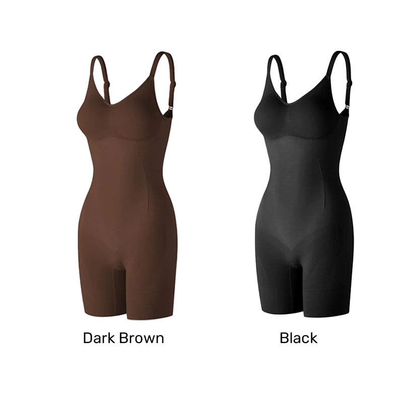 [Black Shapewear]Dark Brown + Black