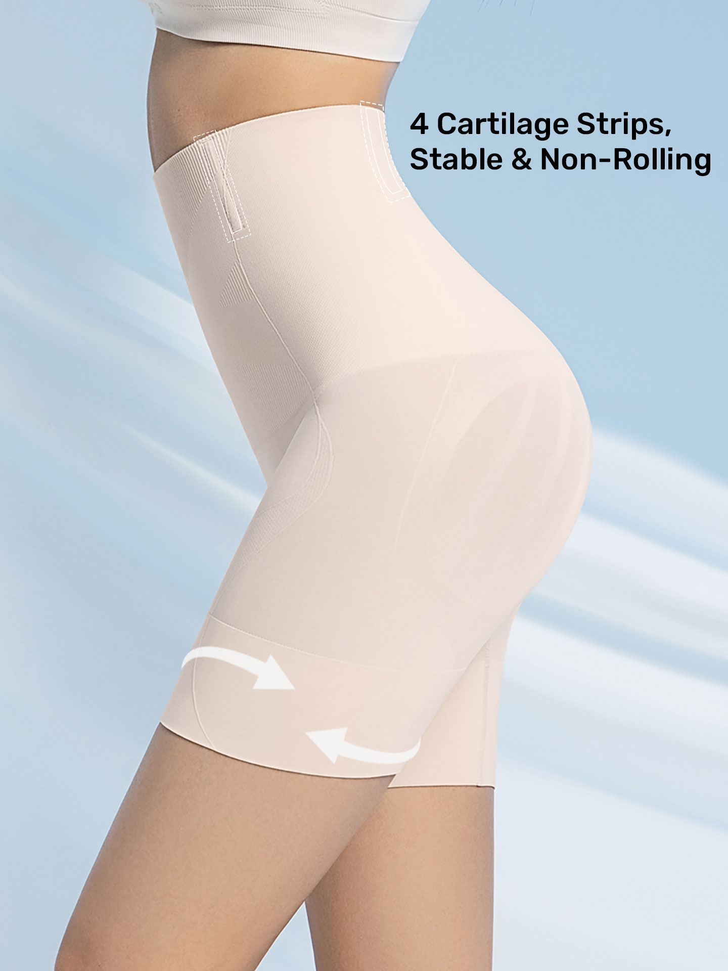 Curvy Cloud Tummy Control Butt Lifting Pants Thin Belly Controlling Powerful Postpartum Body Shaping Panties Shaping Seamless