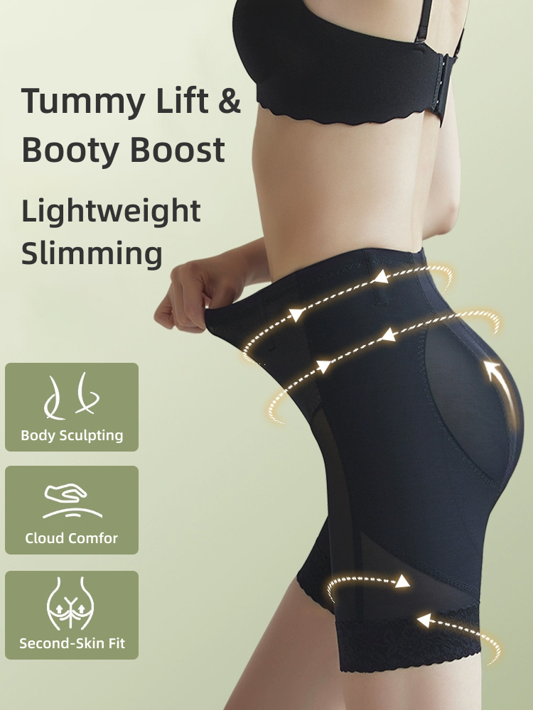 Mid-Waist Thin Tummy-Tightening Pants, Strong Tummy-Tightening Butt-Lifting Pants